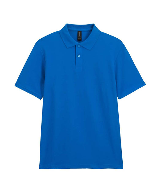SOFTSTYLE ®  ADULT DOUBLE PIQUÉ POLO - Royal - Main