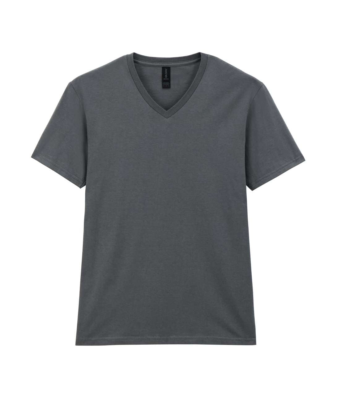 SOFTSTYLE ®  ADULT V-NECK T-SHIRT - Charcoal - Main