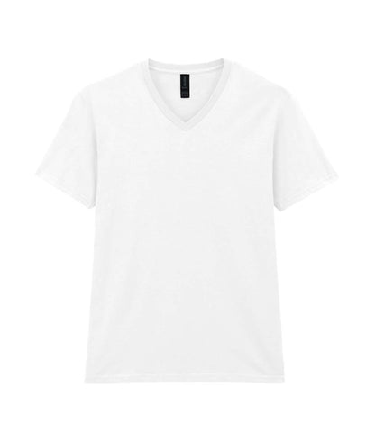 SOFTSTYLE ®  ADULT V-NECK T-SHIRT - White - Main