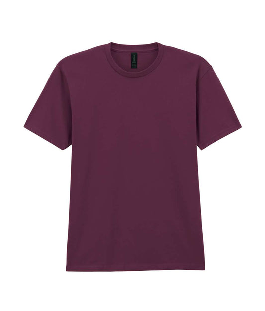 SOFTSTYLE® MIDWEIGHT ADULT T-SHIRT - Maroon - colorimageurl