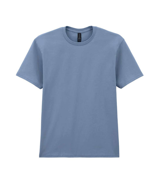 SOFTSTYLE® MIDWEIGHT ADULT T-SHIRT - Stone Blue - colorimageurl
