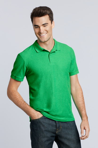 DRYBLEND ®  ADULT DOUBLE PIQUÉ POLO - Black - Additional
