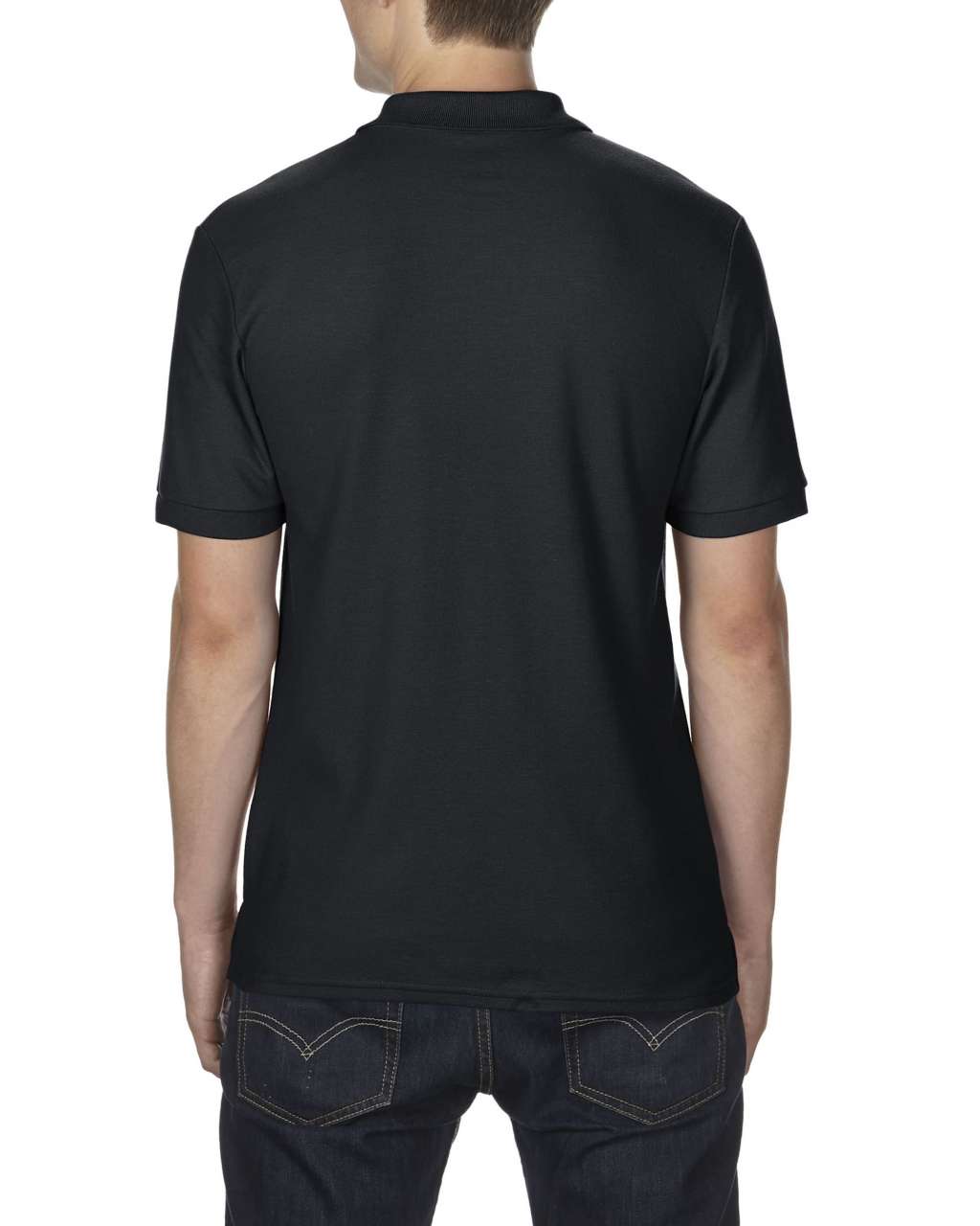 DRYBLEND ®  ADULT DOUBLE PIQUÉ POLO - Black - Additional