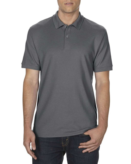 DRYBLEND ®  ADULT DOUBLE PIQUÉ POLO - Charcoal - Main