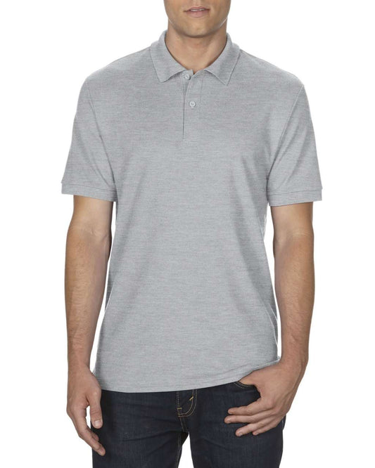 DRYBLEND ®  ADULT DOUBLE PIQUÉ POLO - RS Sport Grey - Main