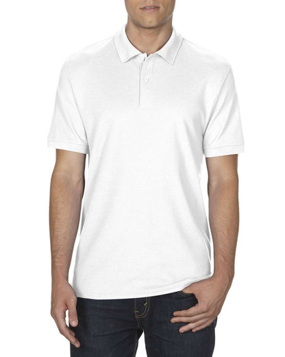 DRYBLEND ®  ADULT DOUBLE PIQUÉ POLO - White - Main