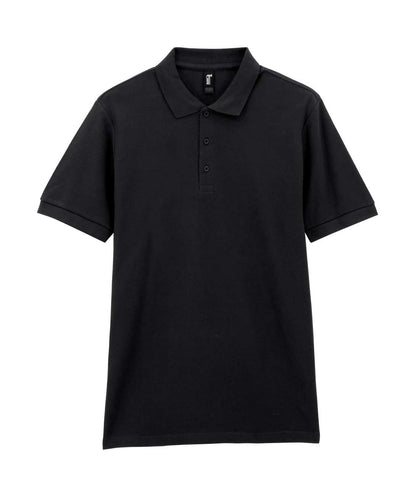 PREMIUM COTTON ®  ADULT DOUBLE PIQUÉ POLO - Black - Main