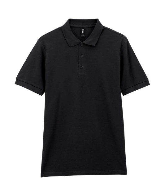PREMIUM COTTON ®  ADULT DOUBLE PIQUÉ POLO - Black - Main