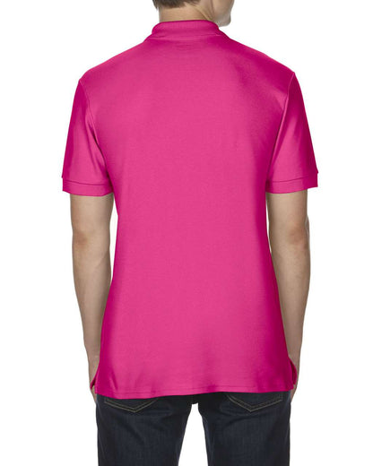 PREMIUM COTTON ®  ADULT DOUBLE PIQUÉ POLO - Heliconia - Additional