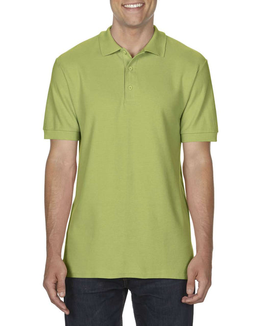 PREMIUM COTTON ®  ADULT DOUBLE PIQUÉ POLO - Kiwi - Main