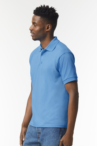 DRYBLEND® ADULT JERSEY POLO - Black - Additional