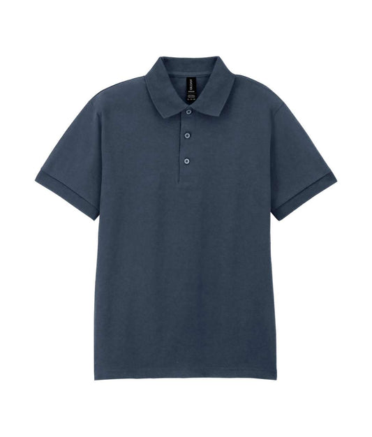 DRYBLEND® ADULT JERSEY POLO - Dark Heather - Main