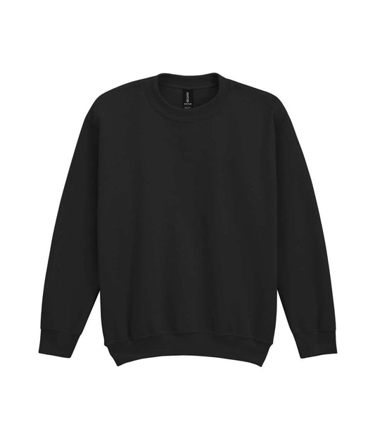 HEAVY BLEND™ YOUTH CREWNECK SWEATSHIRT - Black - Main