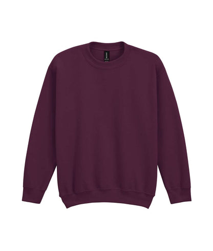 HEAVY BLEND™ YOUTH CREWNECK SWEATSHIRT - Maroon - Main
