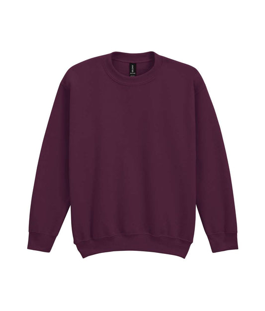 HEAVY BLEND™ YOUTH CREWNECK SWEATSHIRT - Maroon - Main