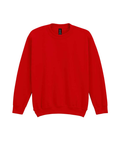 HEAVY BLEND™ YOUTH CREWNECK SWEATSHIRT - Red - Main