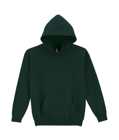 HEAVY BLEND™ YOUTH HOODED SWEATSHIRT - Forest Green - Main