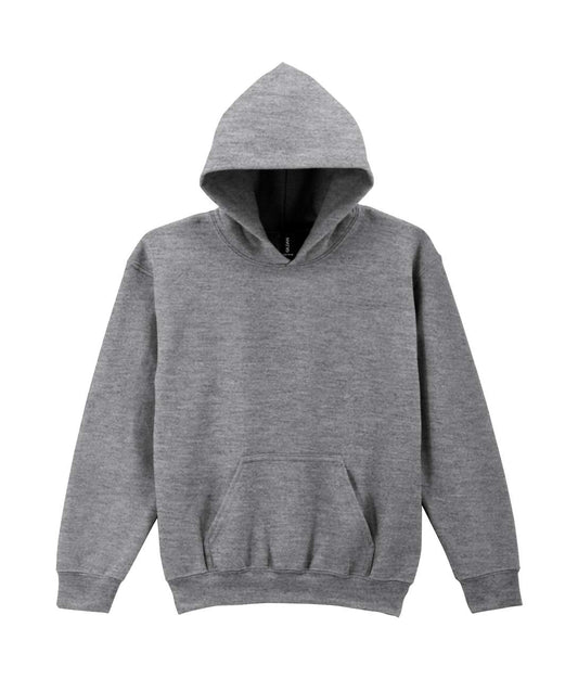 HEAVY BLEND™ YOUTH HOODED SWEATSHIRT - Graphite Heather - Main