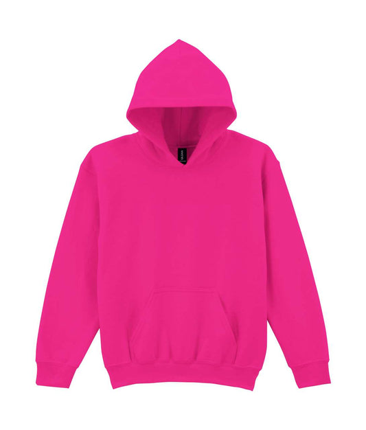 HEAVY BLEND™ YOUTH HOODED SWEATSHIRT - Heliconia - Main