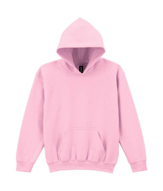 HEAVY BLEND™ YOUTH HOODED SWEATSHIRT - Light Pink - Main