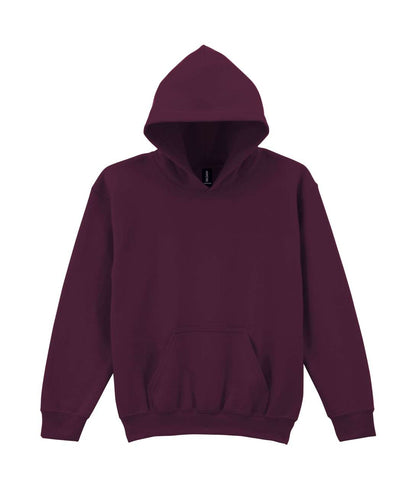 HEAVY BLEND™ YOUTH HOODED SWEATSHIRT - Maroon - Main