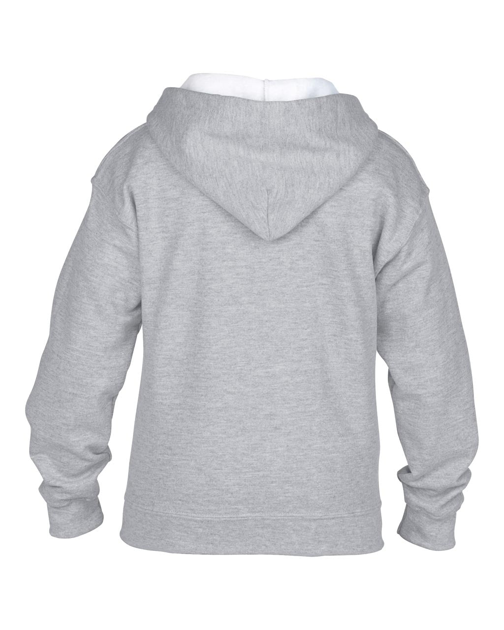 HEAVY BLEND™ YOUTH FULL ZIP HOODED SWEATSHIRT - Sport Grey - Additional
