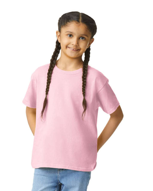 LIGHT COTTON YOUTH T-SHIRT - Light Pink - colorimageurl