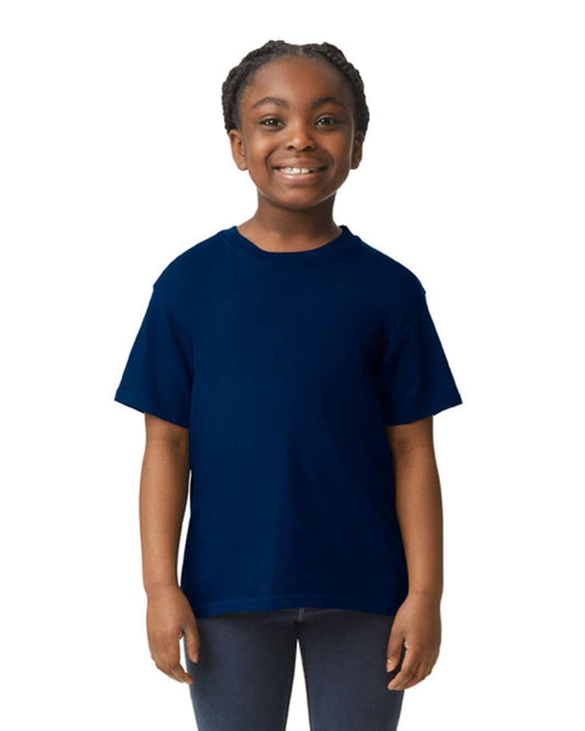 LIGHT COTTON YOUTH T-SHIRT - Navy - colorimageurl