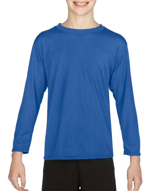 PERFORMANCE ®  YOUTH LONG SLEEVE T-SHIRT - Royal - Main