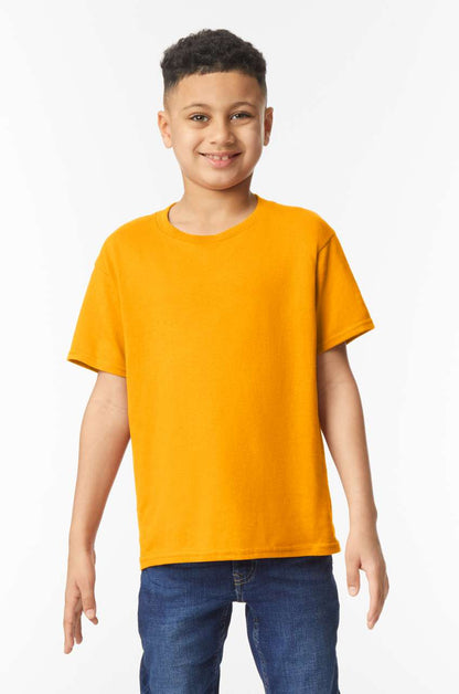 HEAVY COTTON™ YOUTH T-SHIRT - Black - Model