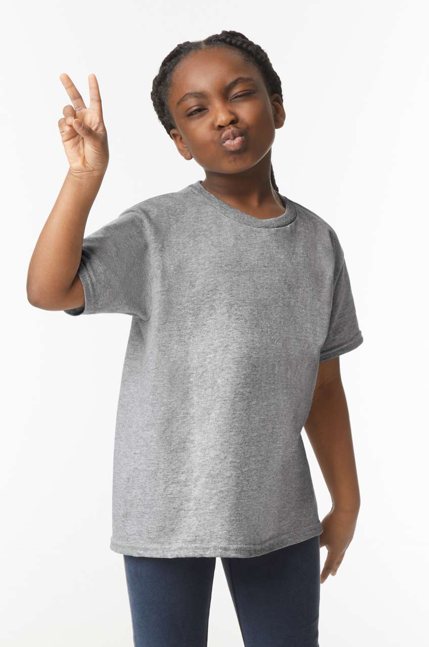 HEAVY COTTON™ YOUTH T-SHIRT - Black - Additional