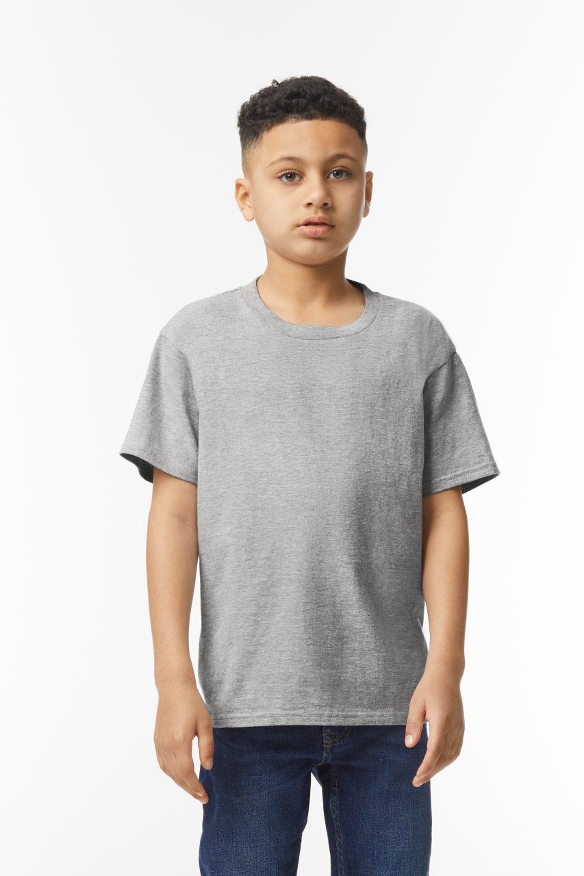 SOFTSTYLE ®  YOUTH T-SHIRT - Light Pink - Model