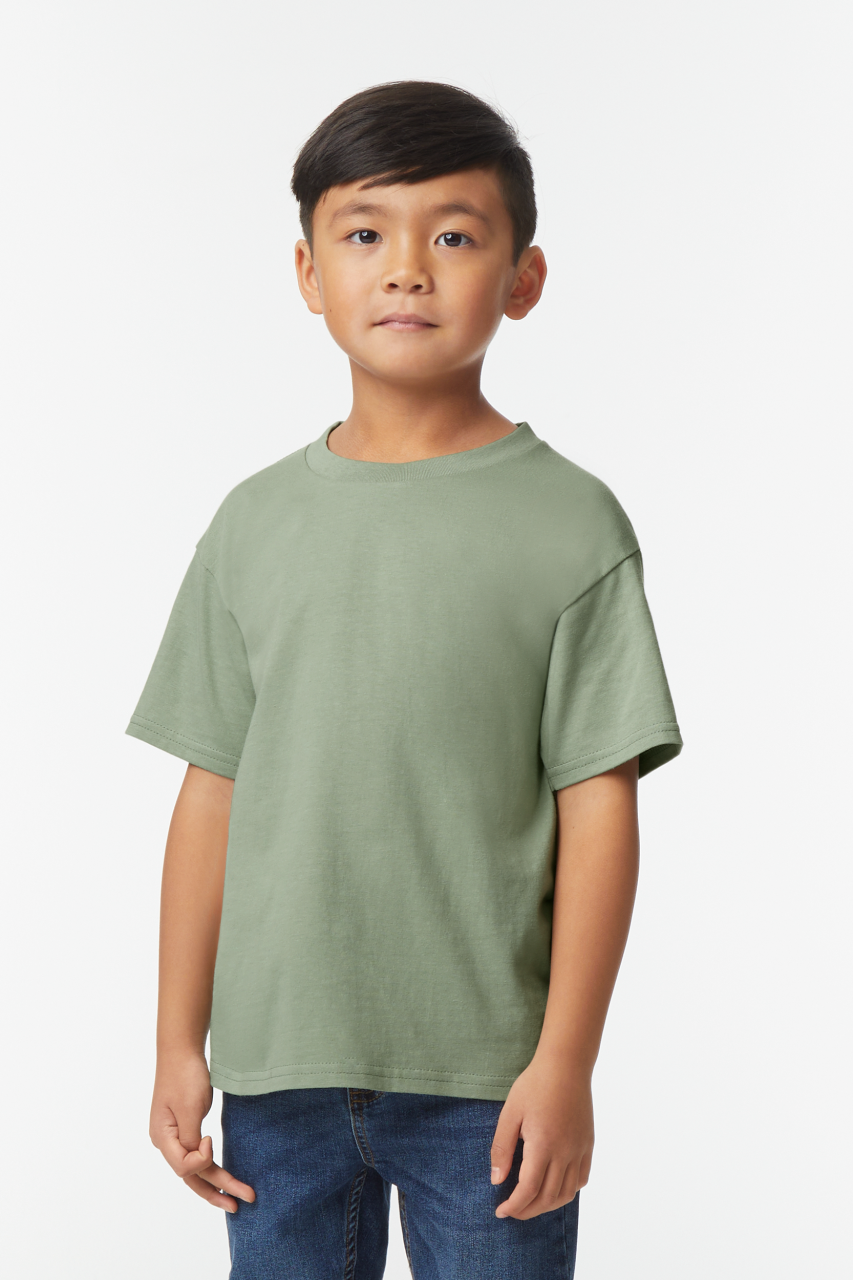 SOFTSTYLE® MIDWEIGHT YOUTH T-SHIRT - Daisy - modelimageurl