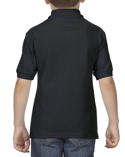 DRYBLEND ®  YOUTH DOUBLE PIQUÉ POLO SHIRT - Black - Additional