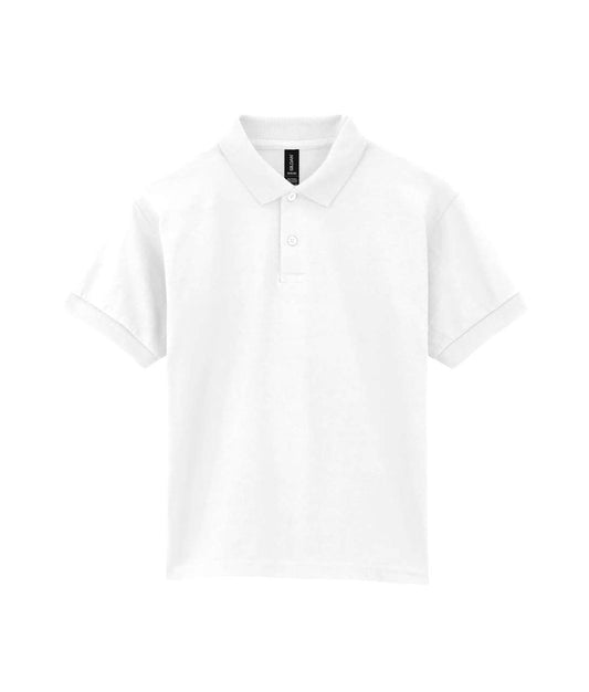 DRYBLEND® YOUTH JERSEY POLO SHIRT - White - Main