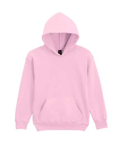 SOFTSTYLE® MIDWEIGHT FLEECE YOUTH HOODIE - Light Pink - colorimageurl