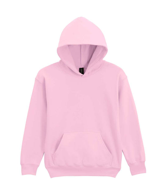 SOFTSTYLE® MIDWEIGHT FLEECE YOUTH HOODIE - Light Pink - colorimageurl