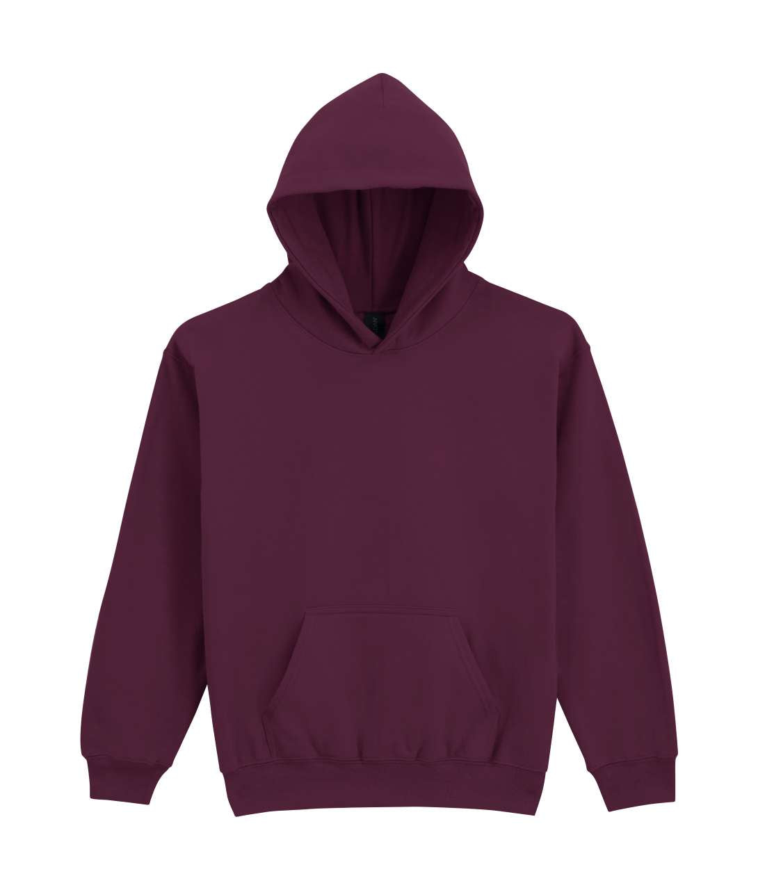 SOFTSTYLE® MIDWEIGHT FLEECE YOUTH HOODIE - Maroon - colorimageurl