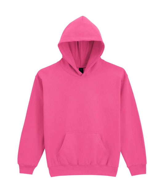 SOFTSTYLE® MIDWEIGHT FLEECE YOUTH HOODIE - Pink Lemonade - colorimageurl