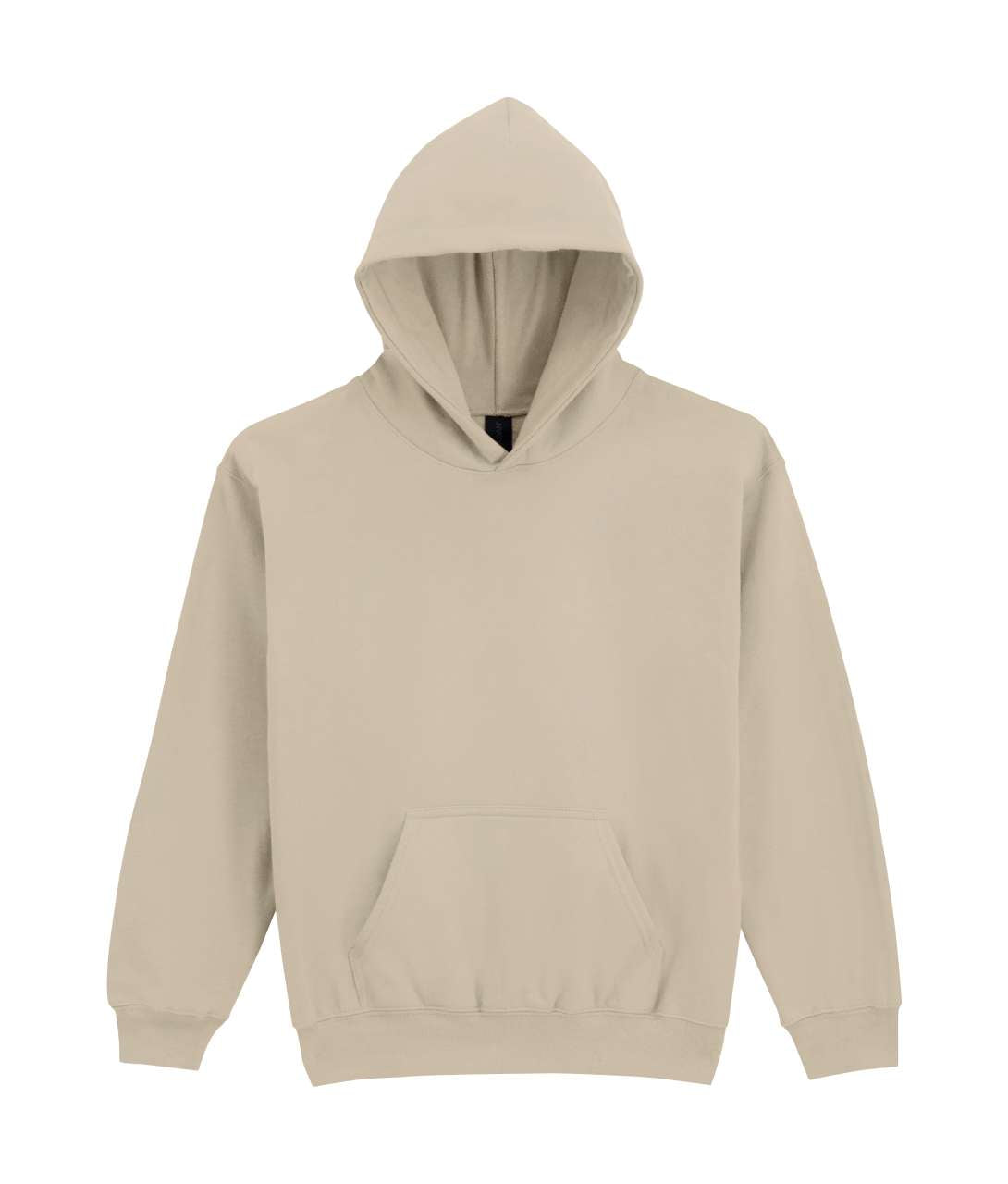 SOFTSTYLE® MIDWEIGHT FLEECE YOUTH HOODIE - Sand - colorimageurl