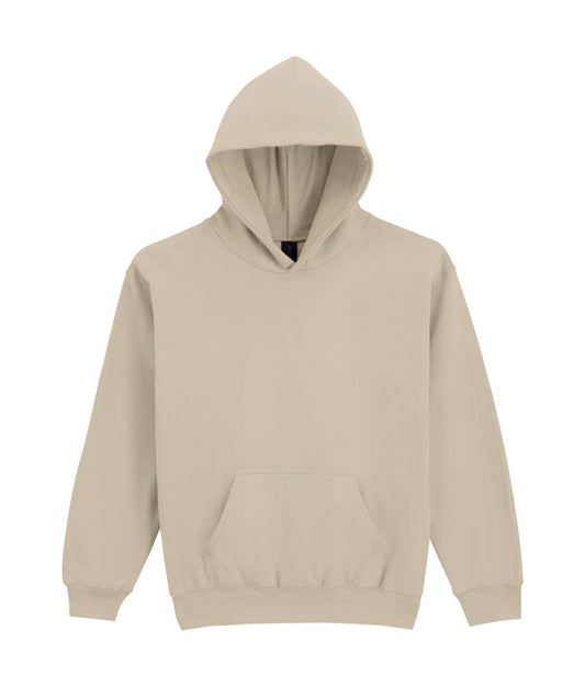 SOFTSTYLE® MIDWEIGHT FLEECE YOUTH HOODIE - Sand - colorimageurl