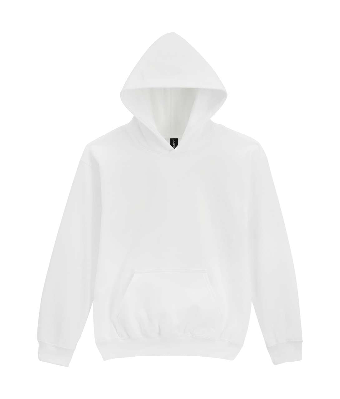 SOFTSTYLE® MIDWEIGHT FLEECE YOUTH HOODIE - White - colorimageurl