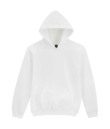 SOFTSTYLE® MIDWEIGHT FLEECE YOUTH HOODIE - White - colorimageurl