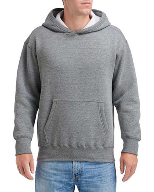 HAMMER ADULT HOODED SWEATSHIRT - Graphite Heather - colorimageurl