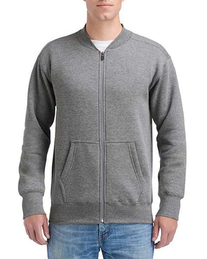 HAMMER ADULT FULL ZIP JACKET - Graphite Heather - Main