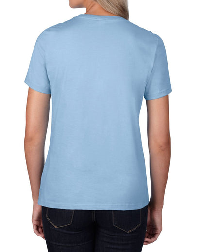 PREMIUM COTTON ®  LADIES' T-SHIRT - Light Blue - Additional