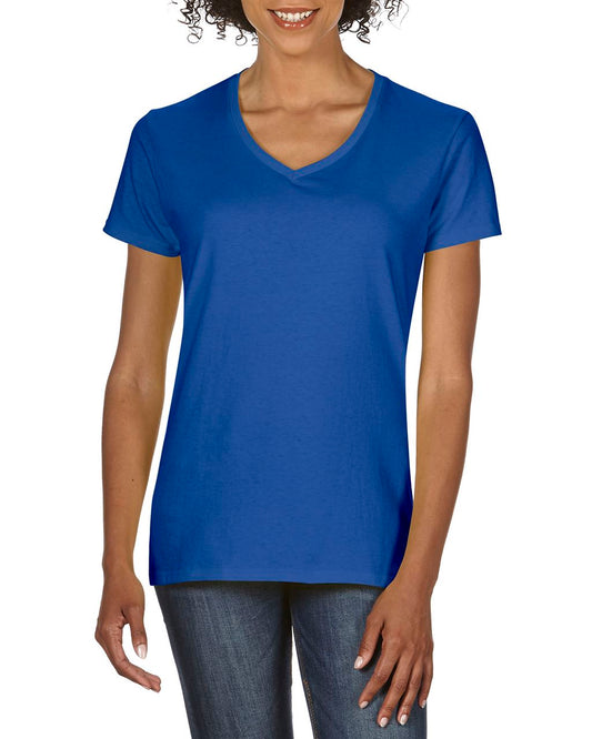 PREMIUM COTTON ®  LADIES' V-NECK T-SHIRT - Royal - Main