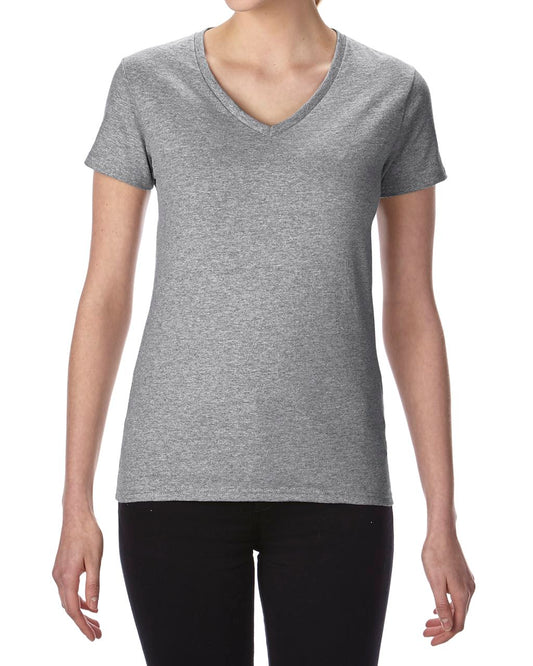 PREMIUM COTTON ®  LADIES' V-NECK T-SHIRT - RS Sport Grey - Main