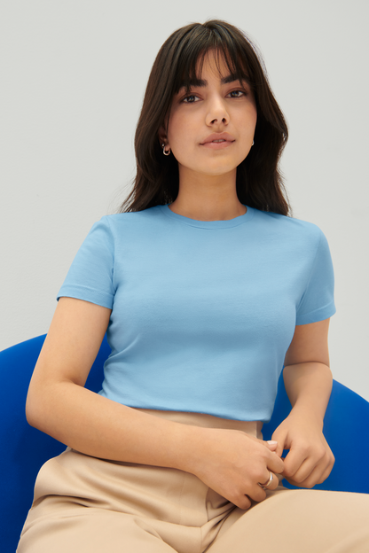 SOFTSTYLE ®  LADIES' T-SHIRT - Indigo Blue - Additional