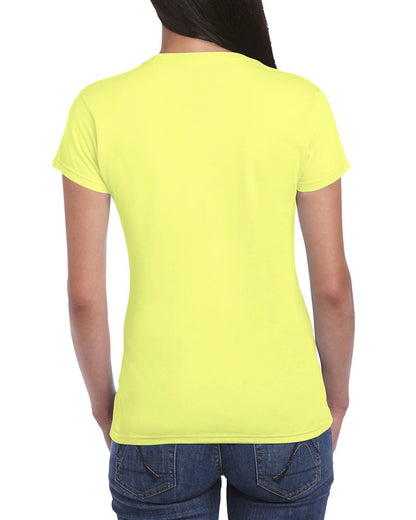 SOFTSTYLE ®  LADIES' T-SHIRT - Cornsilk - Additional